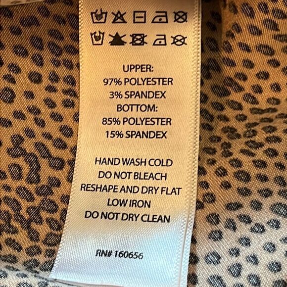 Sincerely Jules for Bandier Women's Tan and Black Bodysuit size small - Picture 7 of 7